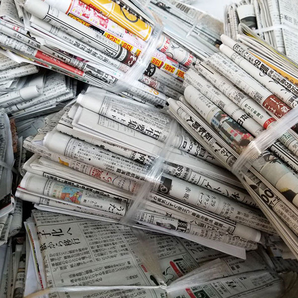 山口県宇部市・山陽小野田市のリサイクル推進企業株式会社エコルは古物商・金属くず類回収業を行います。取扱品新聞紙